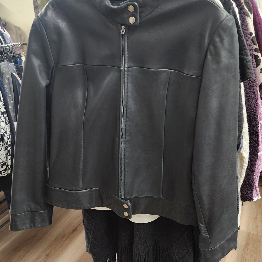 Black Leather Jacket - image 1